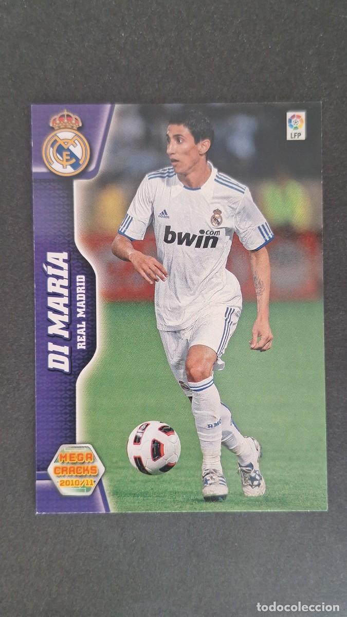 Cromos de F&uacute;tbol: L1 DI MARIA REAL MADRID NUEVO FICHAJE 464 PANINI MEGACRACKS 2010 2011 10 11