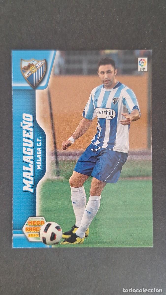 Cromos de F&uacute;tbol: L1 MALAGUE&Ntilde;O MALAGA C. F. NUEVO FICHAJE 465 PANINI MEGACRACKS 2010 2011 10 11
