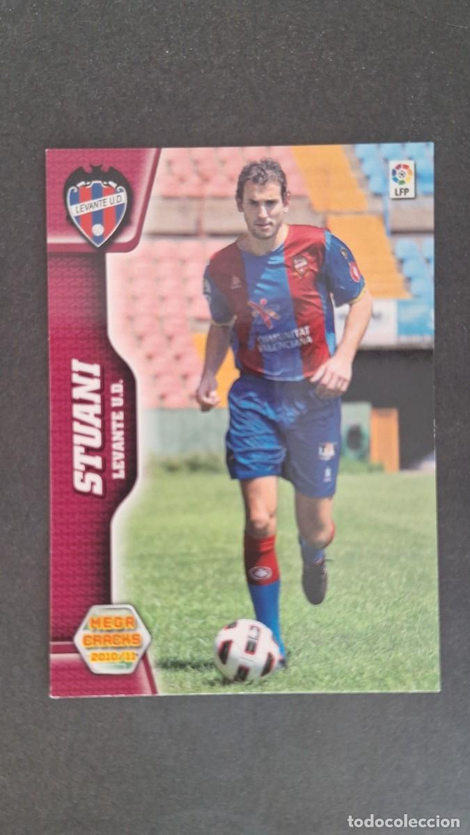 Cromos de F&uacute;tbol: L1 STUANI LEVANTE U. D. NUEVO FICHAJE 466 PANINI MEGACRACKS 2010 2011 10 11