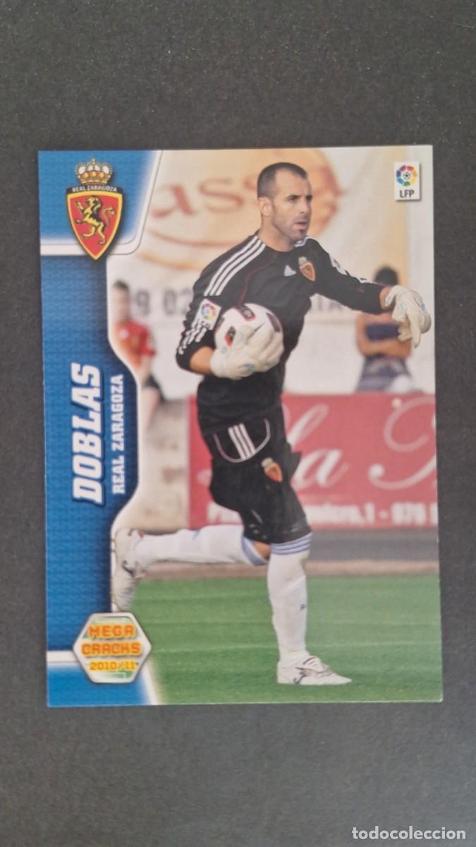 Cromos de F&uacute;tbol: L1 DOBLAS REAL ZARAGOZA NUEVO FICHAJE 467 PANINI MEGACRACKS 2010 2011 10 11