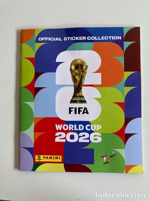 Cromos de F&uacute;tbol: ALBUM OFFICIAL STICKER COLLECTION WORLD CUP FIFA MUNDIAL WORLD CUP 2026 VAC&Iacute;O PLANCHA