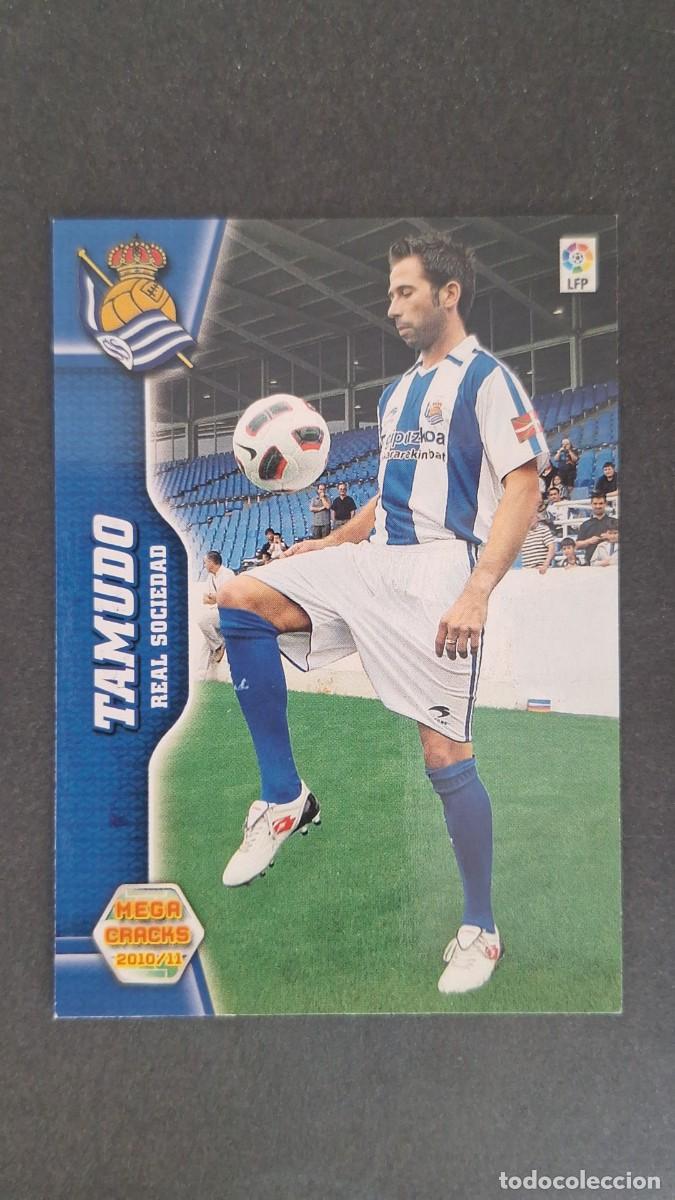 Cromos de F&uacute;tbol: L1 TAMUDO REAL SOCIEDAD NUEVO FICHAJE 468 PANINI MEGACRACKS 2010 2011 10 11