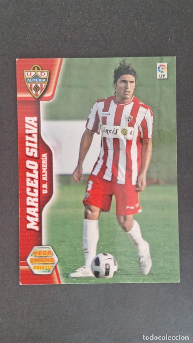 Cromos de F&uacute;tbol: L1 MARCELO SILVA U. D. ALMERIA NUEVO FICHAJE 469 PANINI MEGACRACKS 2010 2011 10 11