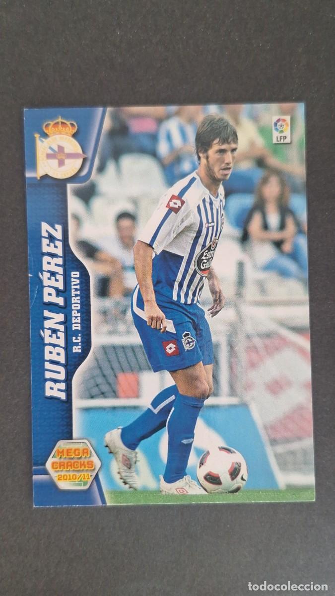 Cromos de F&uacute;tbol: L1 RUBEN PEREZ DEPORTIVO DE LA CORU&Ntilde;A NUEVO FICHAJE 470 PANINI MEGACRACKS 2010 2011 10 11