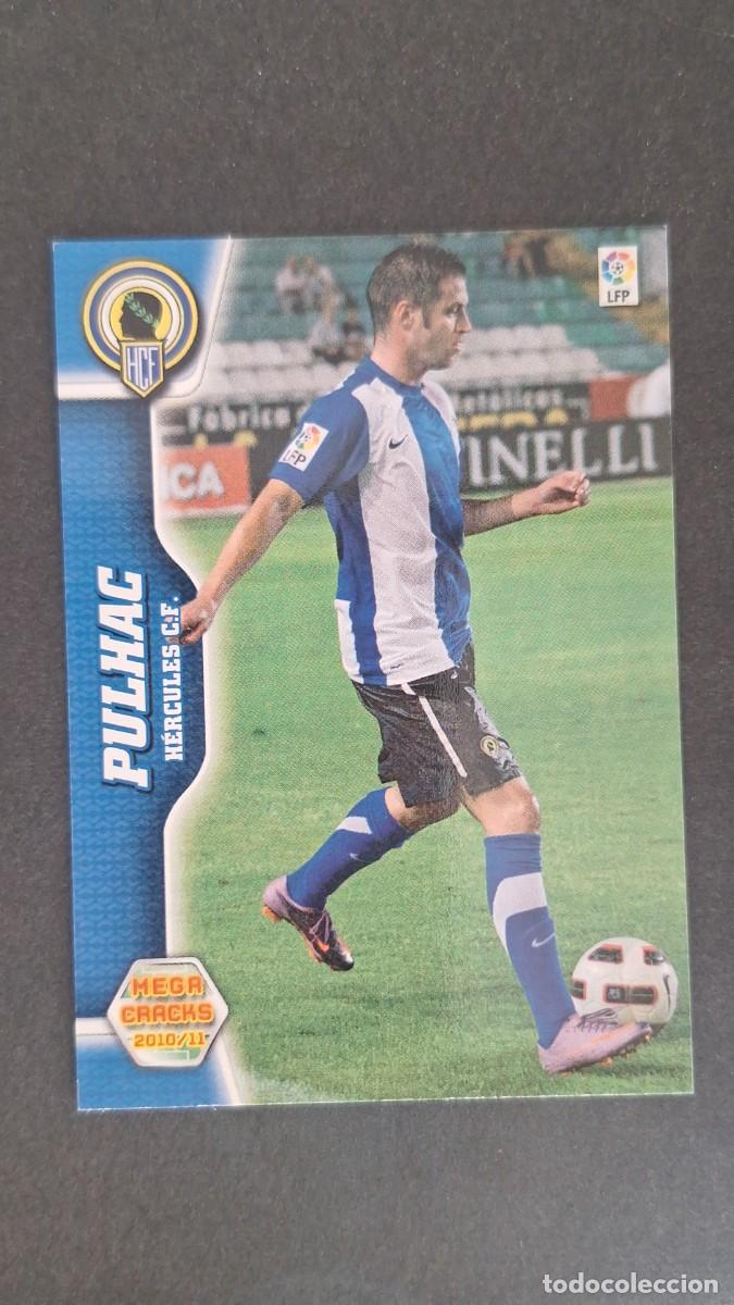 Cromos de F&uacute;tbol: L1 PULHAC HERCULES C. F. NUEVO FICHAJE 475 PANINI MEGACRACKS 2010 2011 10 11