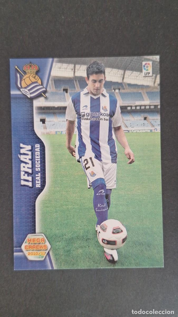 Cromos de F&uacute;tbol: L1 IFRAN REAL SOCIEDAD NUEVO FICHAJE 476 PANINI MEGACRACKS 2010 2011 10 11