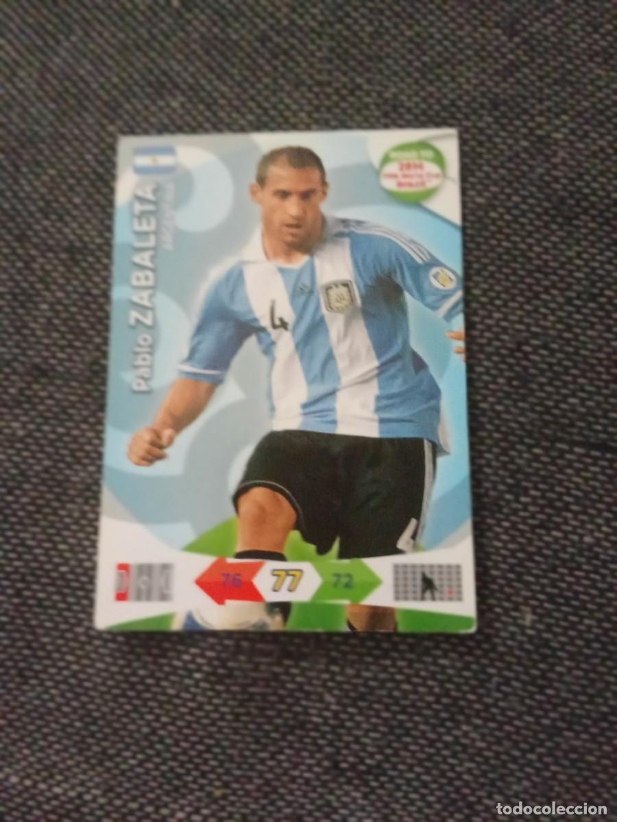 Cromos de F&uacute;tbol: Zabaleta argentina Road to fifa world CUP brasil 2014 ADRENALYN
