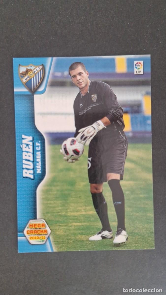 Cromos de F&uacute;tbol: L1 RUBEN MALAGA C. F. NUEVO FICHAJE 484 PANINI MEGACRACKS 2010 2011 10 11