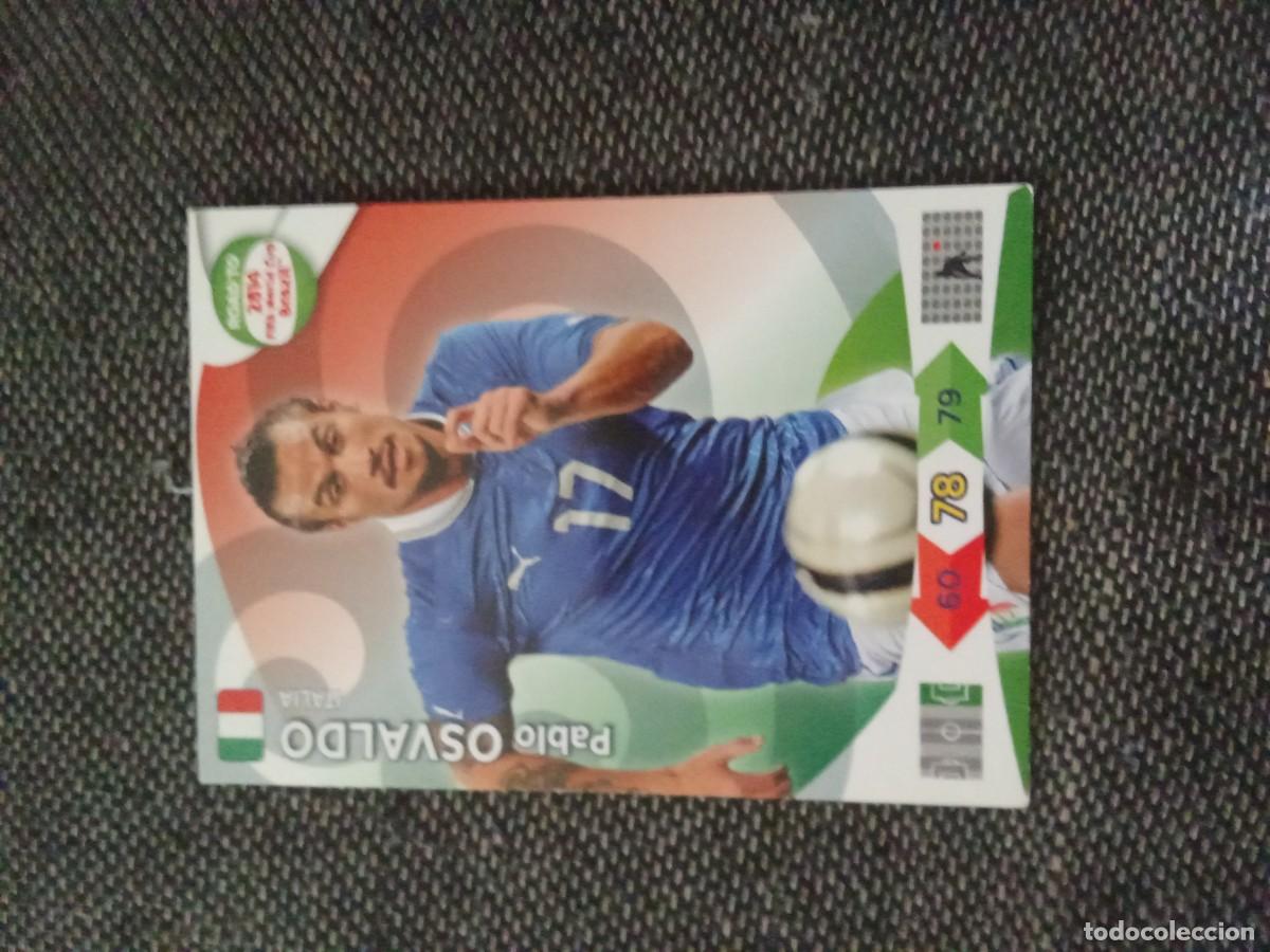 Cromos de F&uacute;tbol: Osvaldo Italia Road to fifa world CUP brasil 2014 ADRENALYN