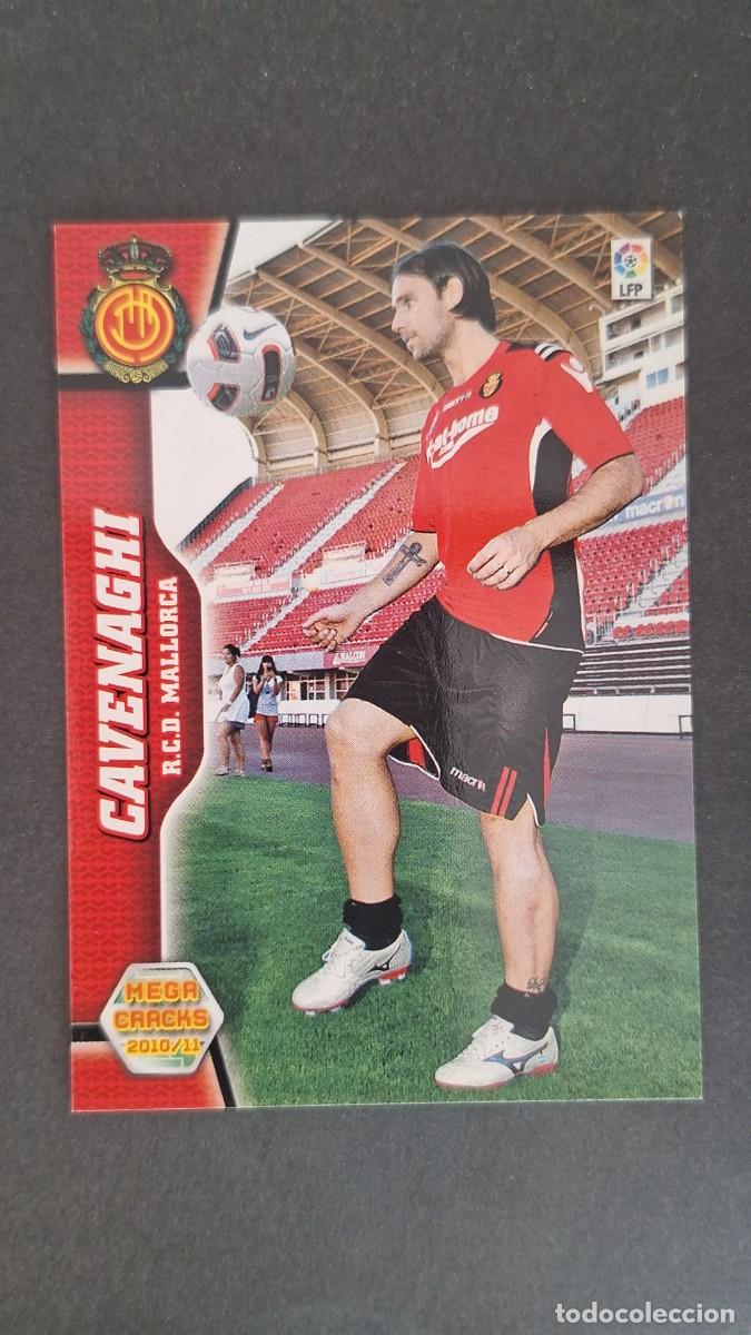 Cromos de F&uacute;tbol: L1 CAVENAGHI R. C. D. MALLORCA NUEVO FICHAJE 486 PANINI MEGACRACKS 2010 2011 10 11