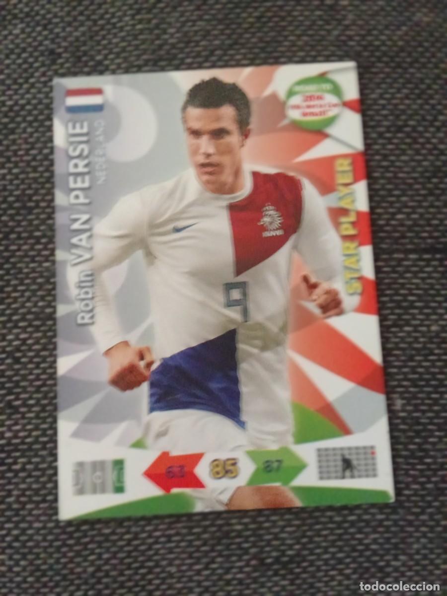 Cromos de F&uacute;tbol: Van persei holanda Road to fifa world CUP brasil 2014 ADRENALYN