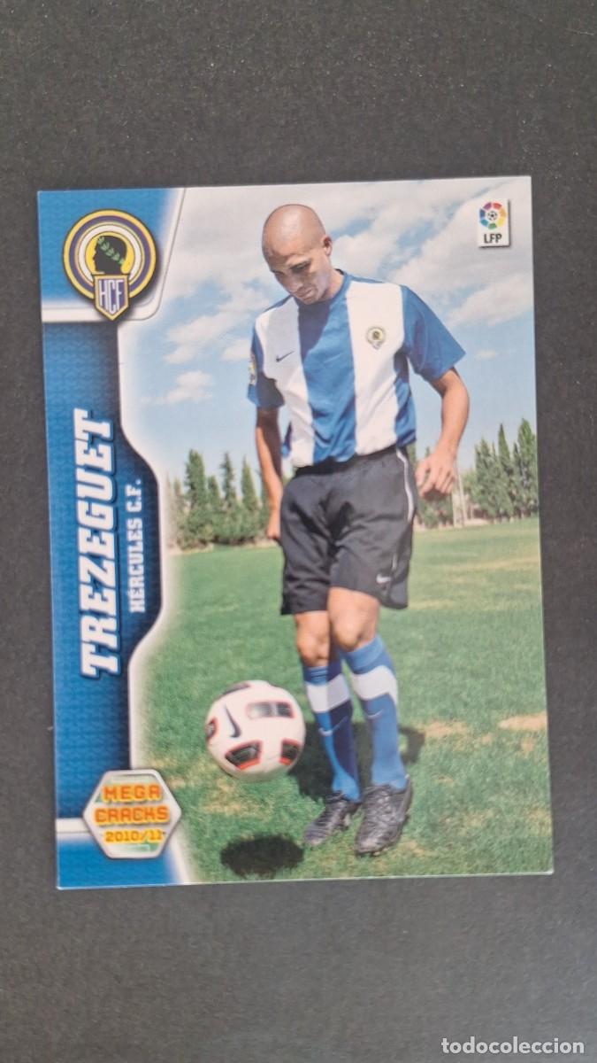 Cromos de F&uacute;tbol: L1 TREZEGUET HERCULES C. F. NUEVO FICHAJE 491 PANINI MEGACRACKS 2010 2011 10 11