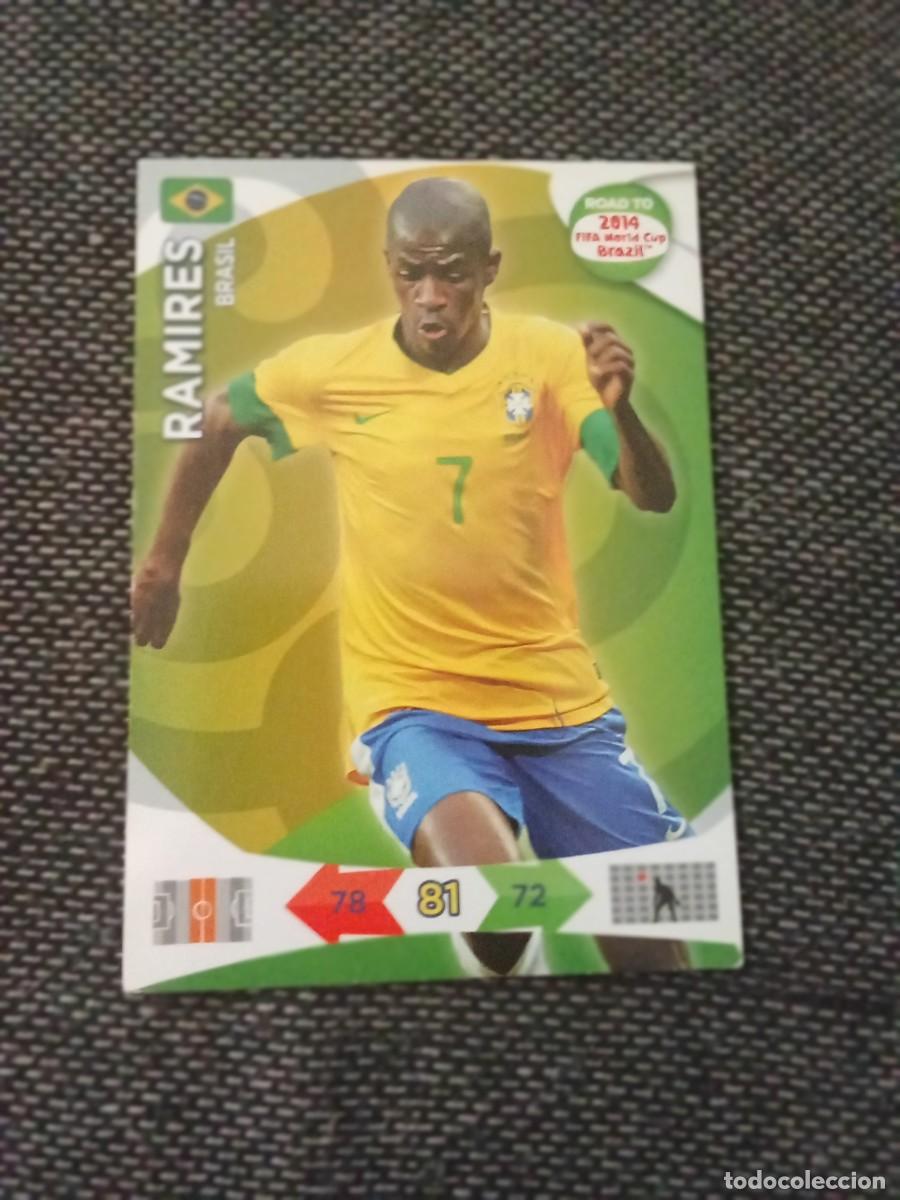 Cromos de F&uacute;tbol: Ramires Brasil Road to fifa world CUP brasil 2014 ADRENALYN