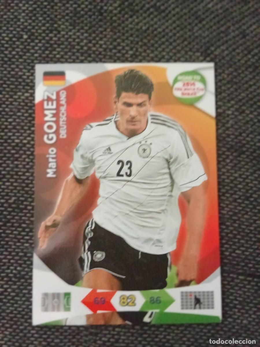 Cartes &agrave; collectionner de Football: Mario G&oacute;mez Alemania Road to fifa world CUP brasil 2014 ADRENALYN