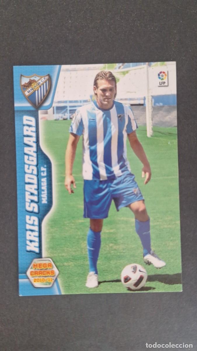 Cartes &agrave; collectionner de Football: L1 KRIS STADSGAARD MALAGA C. F. NUEVO FICHAJE 500 PANINI MEGACRACKS 2010 2011 10 11