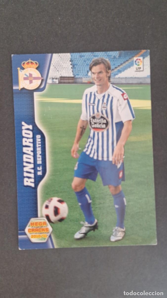 Cromos de F&uacute;tbol: L1 RINDAROY DEPORTIVO DE LA CORU&Ntilde;A NUEVO FICHAJE 502 PANINI MEGACRACKS 2010 2011 10 11