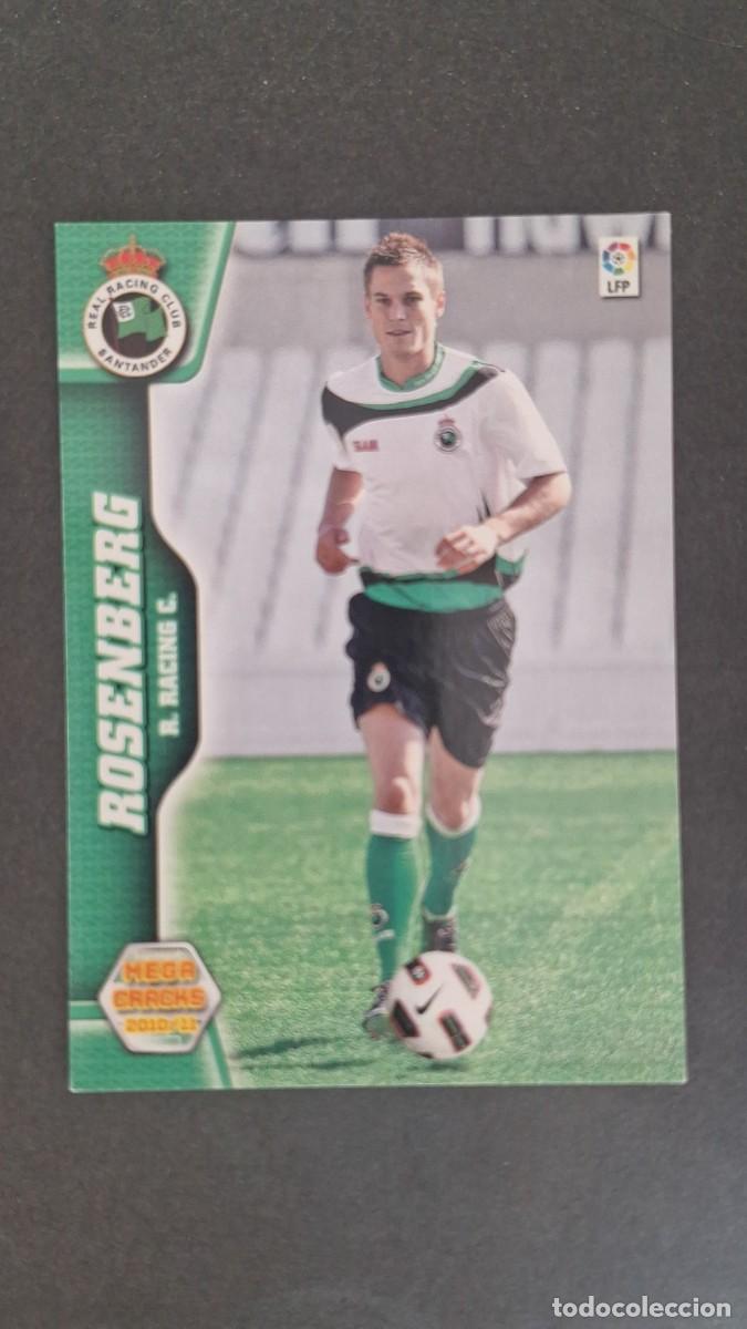 Cromos de F&uacute;tbol: L1 ROSENBERG RACING DE SANTANDER NUEVO FICHAJE 504 PANINI MEGACRACKS 2010 2011 10 11