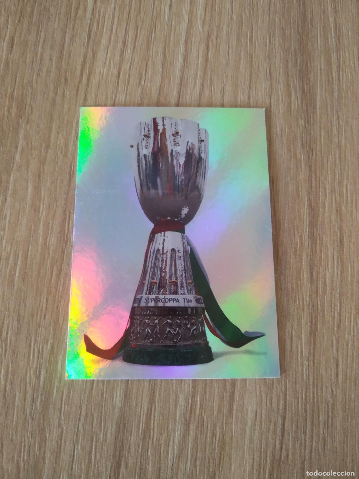 Cromos de F&uacute;tbol: 4 COPA TROFEO CROMO FUTBOL PANINI LIGA ITALIA 12-13 CALCIATORI 2012-2013