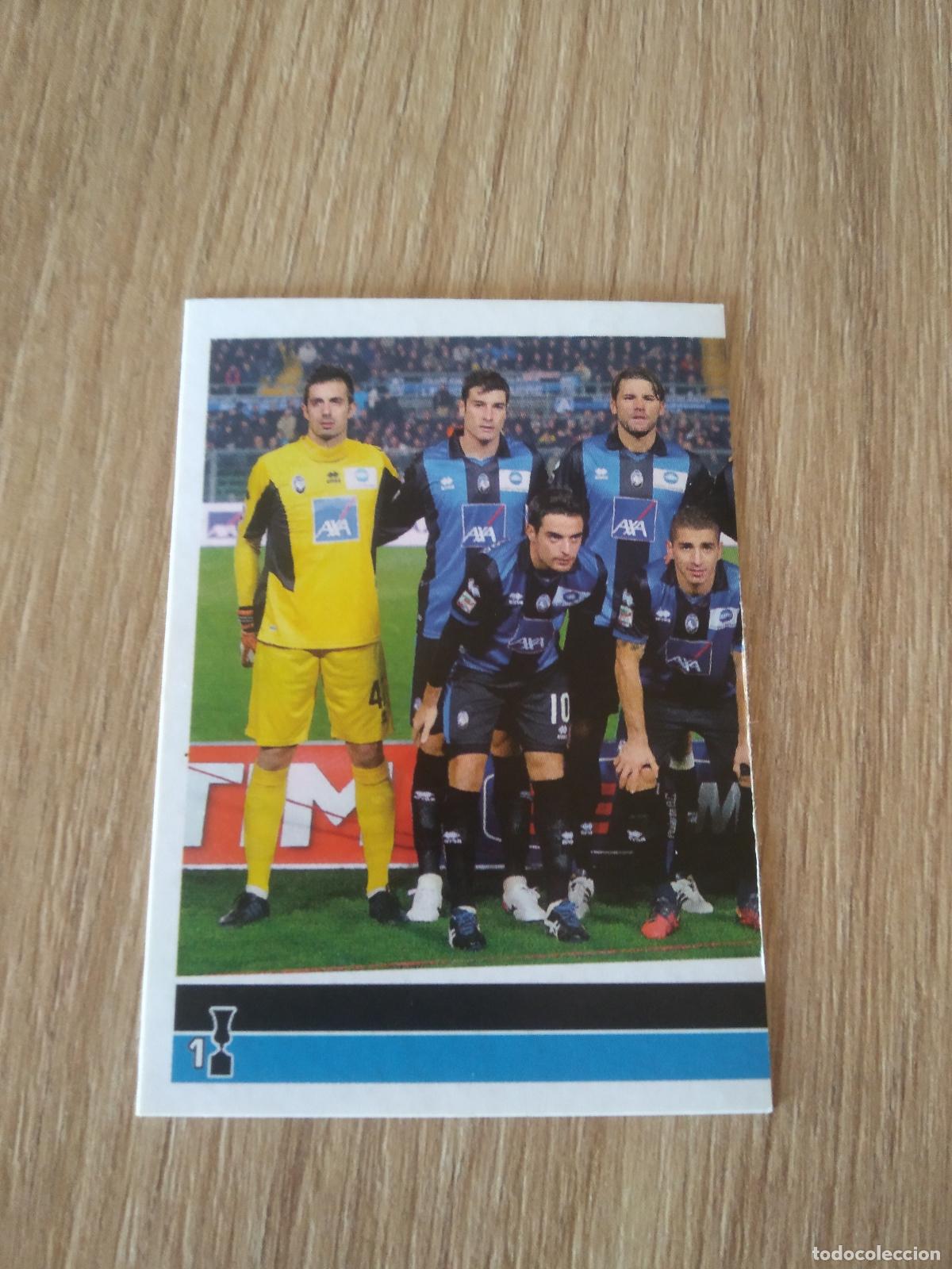 Cromos de F&uacute;tbol: 13 EQUIPO PLANTILLA ATALANTA CROMO FUTBOL PANINI LIGA ITALIA 12-13 CALCIATORI 2012-2013
