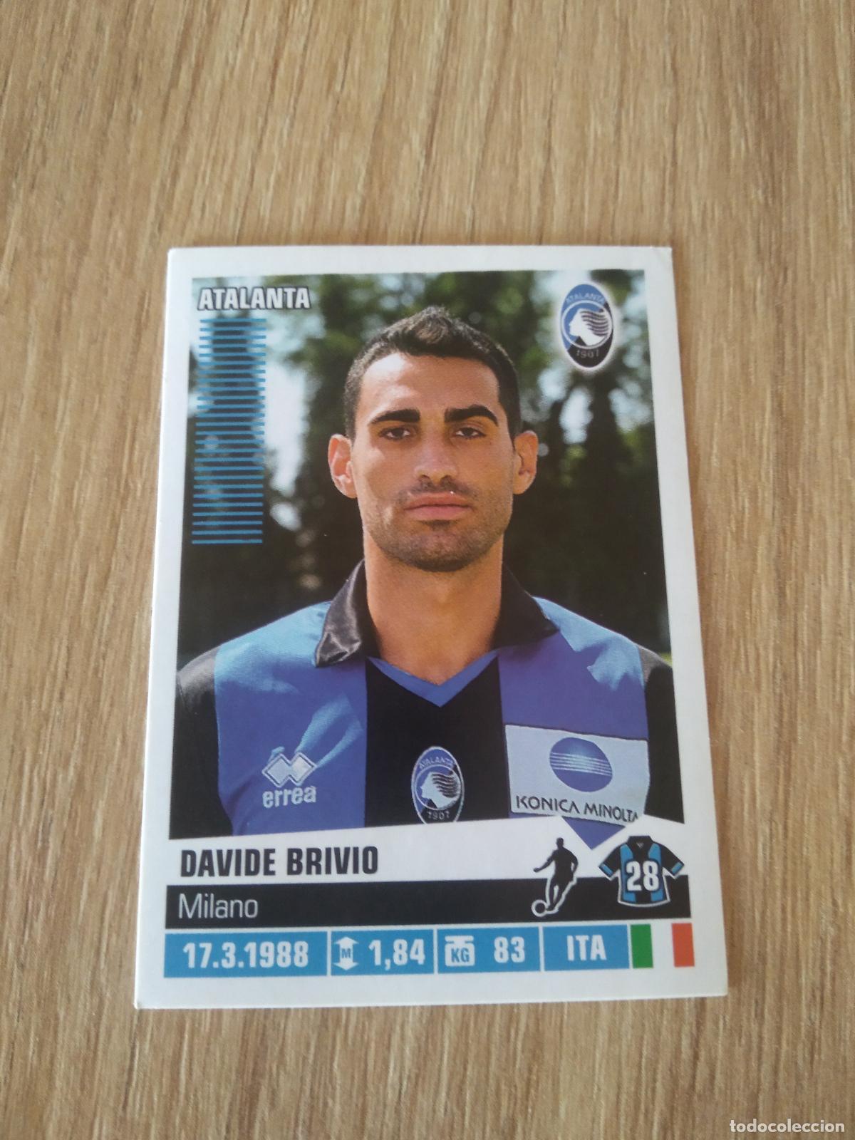 Cromos de F&uacute;tbol: 19 DAVIDE BRIVIO ATALANTA CROMO FUTBOL PANINI LIGA ITALIA 12-13 CALCIATORI 2012-2013