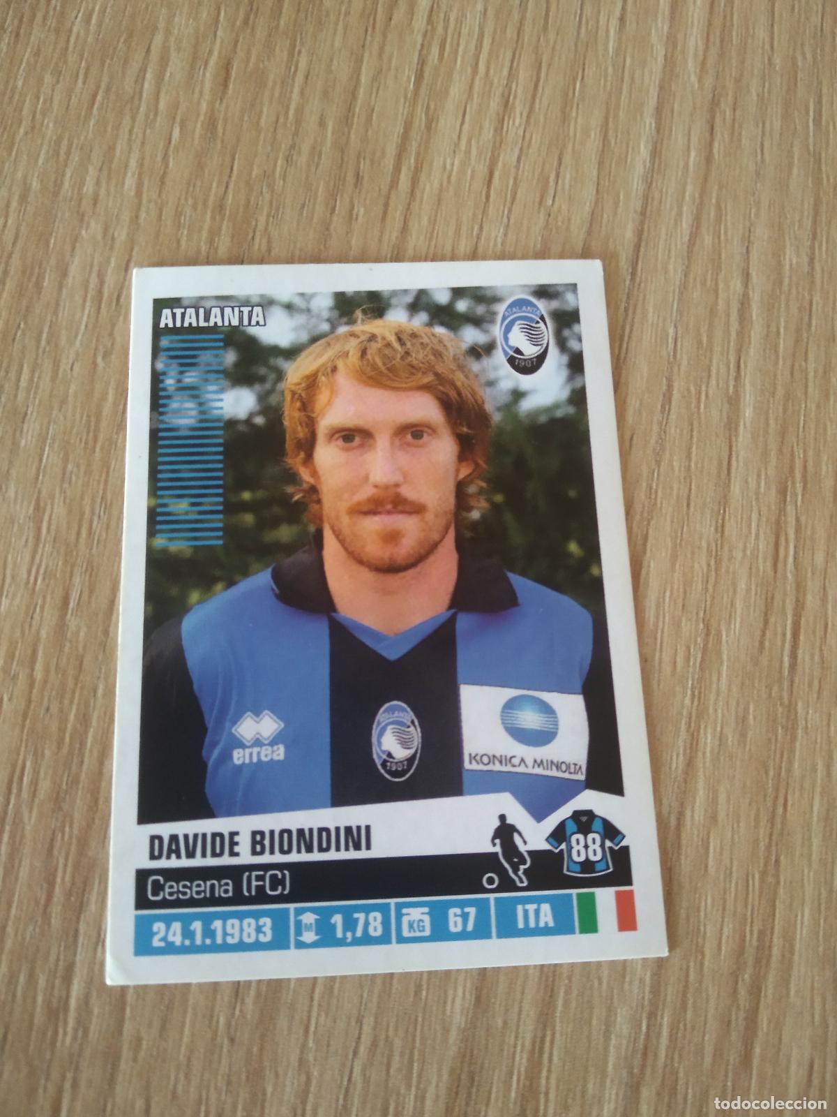Cromos de F&uacute;tbol: 22 DAVIDE BIONDINI ATALANTA CROMO FUTBOL PANINI LIGA ITALIA 12-13 CALCIATORI 2012-2013