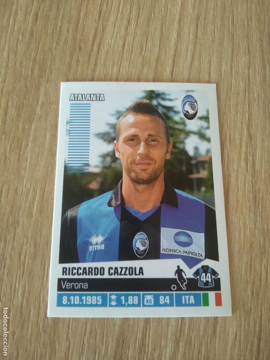 Cromos de F&uacute;tbol: 23 RICCARDO CAZZOLA ATALANTA CROMO FUTBOL PANINI LIGA ITALIA 12-13 CALCIATORI 2012-2013