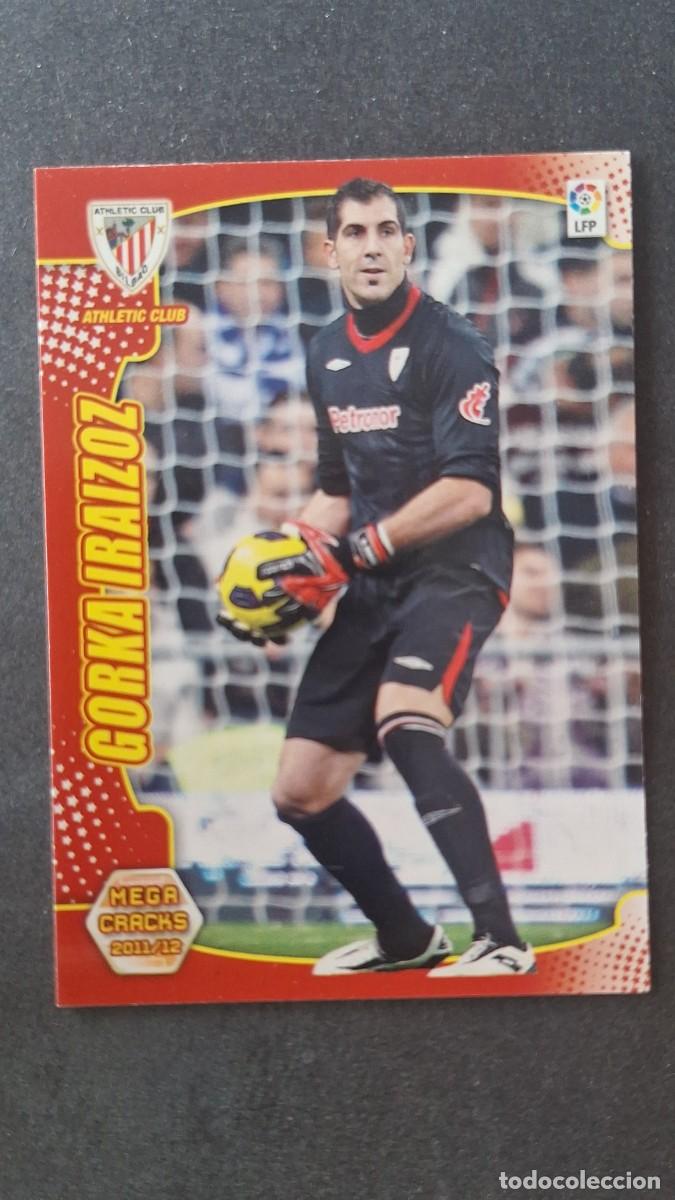 Cromos de F&uacute;tbol: L2 GORKA IRAIZOZ ATHLETIC CLUB DE BILBAO 2 PANINI MEGACRACKS 2011 2012 11 12