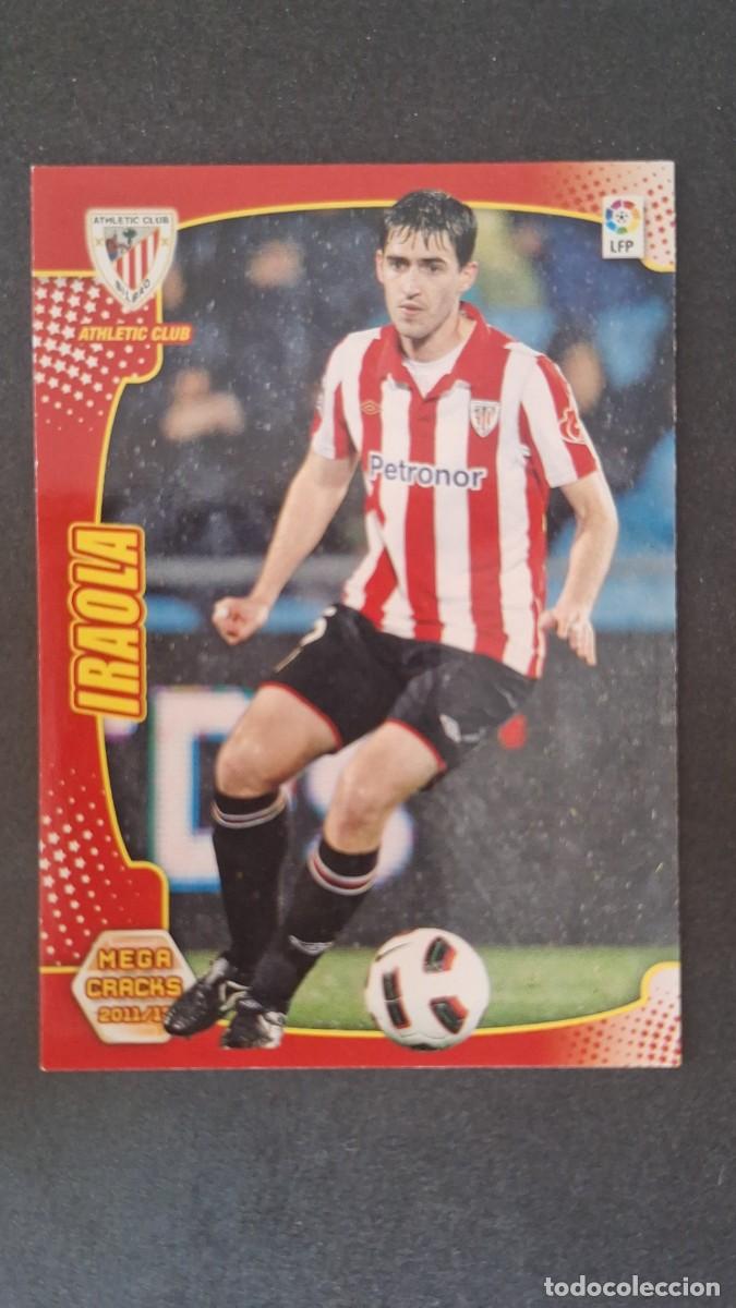 Cromos de F&uacute;tbol: L2 IRAOLA ATHLETIC CLUB DE BILBAO 3 PANINI MEGACRACKS 2011 2012 11 12