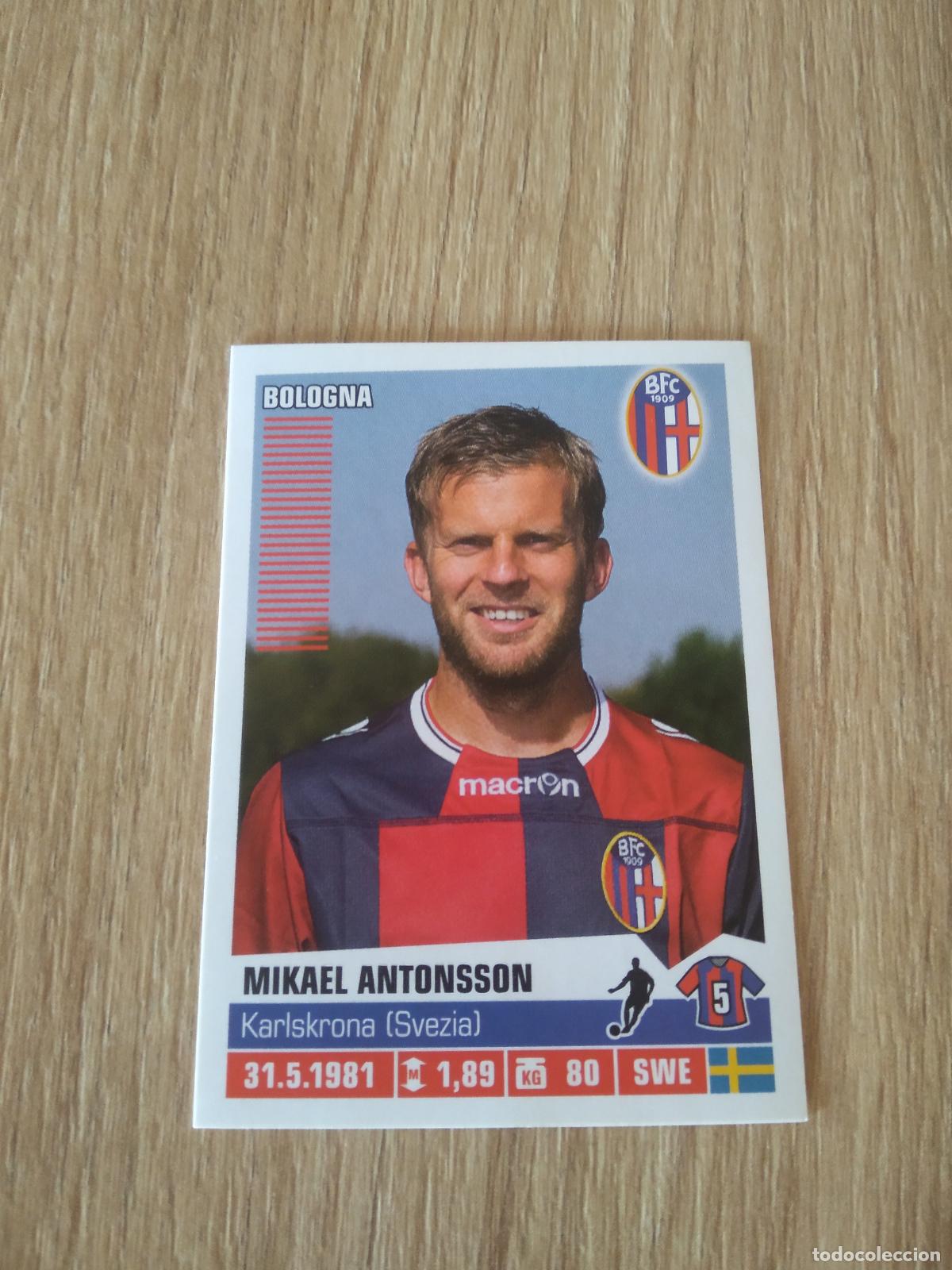 Cromos de F&uacute;tbol: 36 MIKAEL ANTONSSON BOLOGNA CROMO FUTBOL PANINI LIGA ITALIA 12-13 CALCIATORI 2012-2013