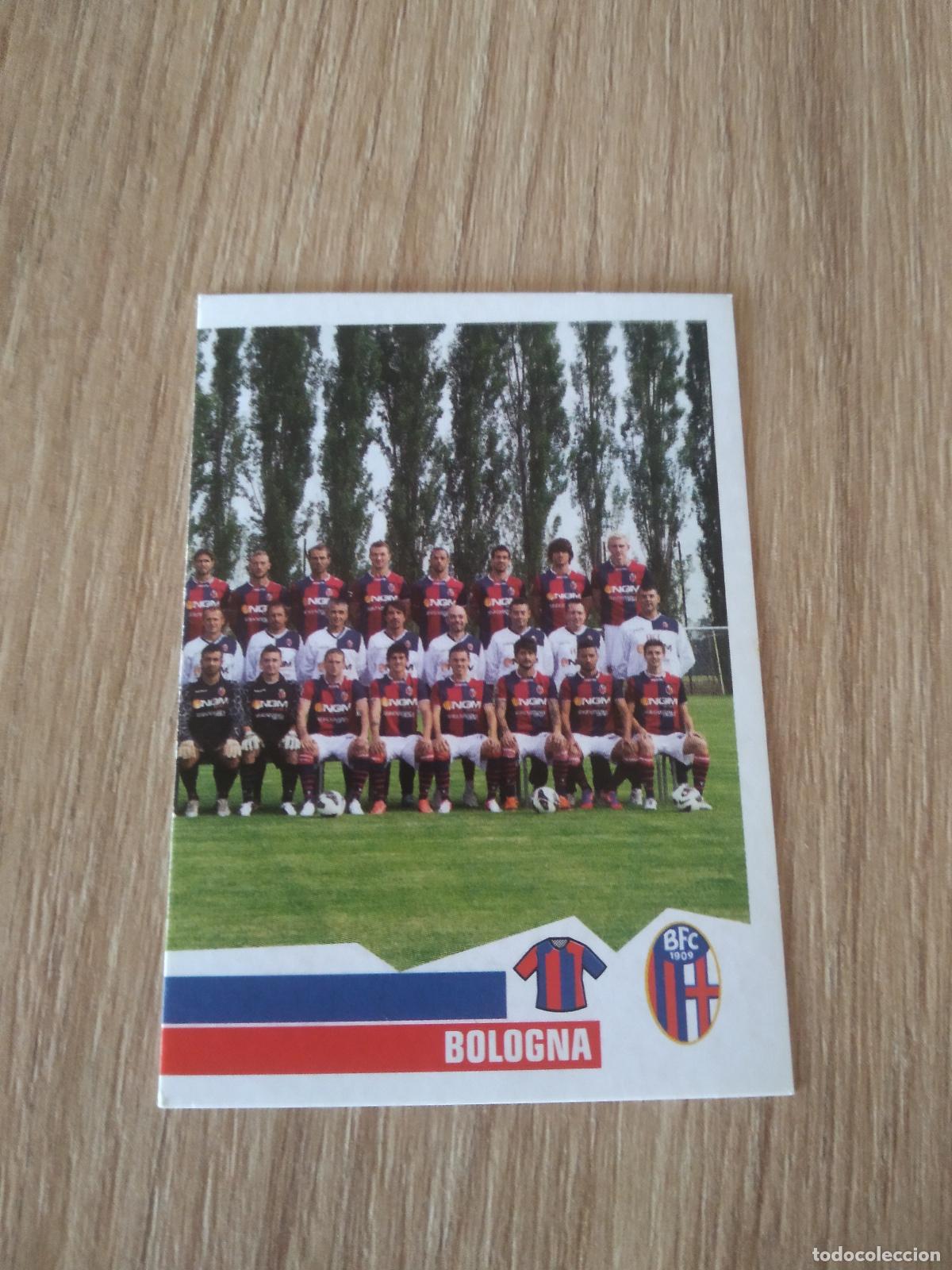 Cromos de f&uacute;tbol: 38 EQUIPO PLANTILLA BOLOGNA CROMO FUTBOL PANINI LIGA ITALIA 12-13 CALCIATORI 2012-2013
