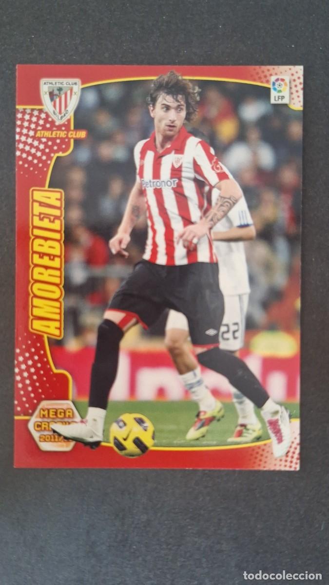 Cromos de f&uacute;tbol: L2 AMOREBIETA ATHLETIC CLUB DE BILBAO 6 PANINI MEGACRACKS 2011 2012 11 12