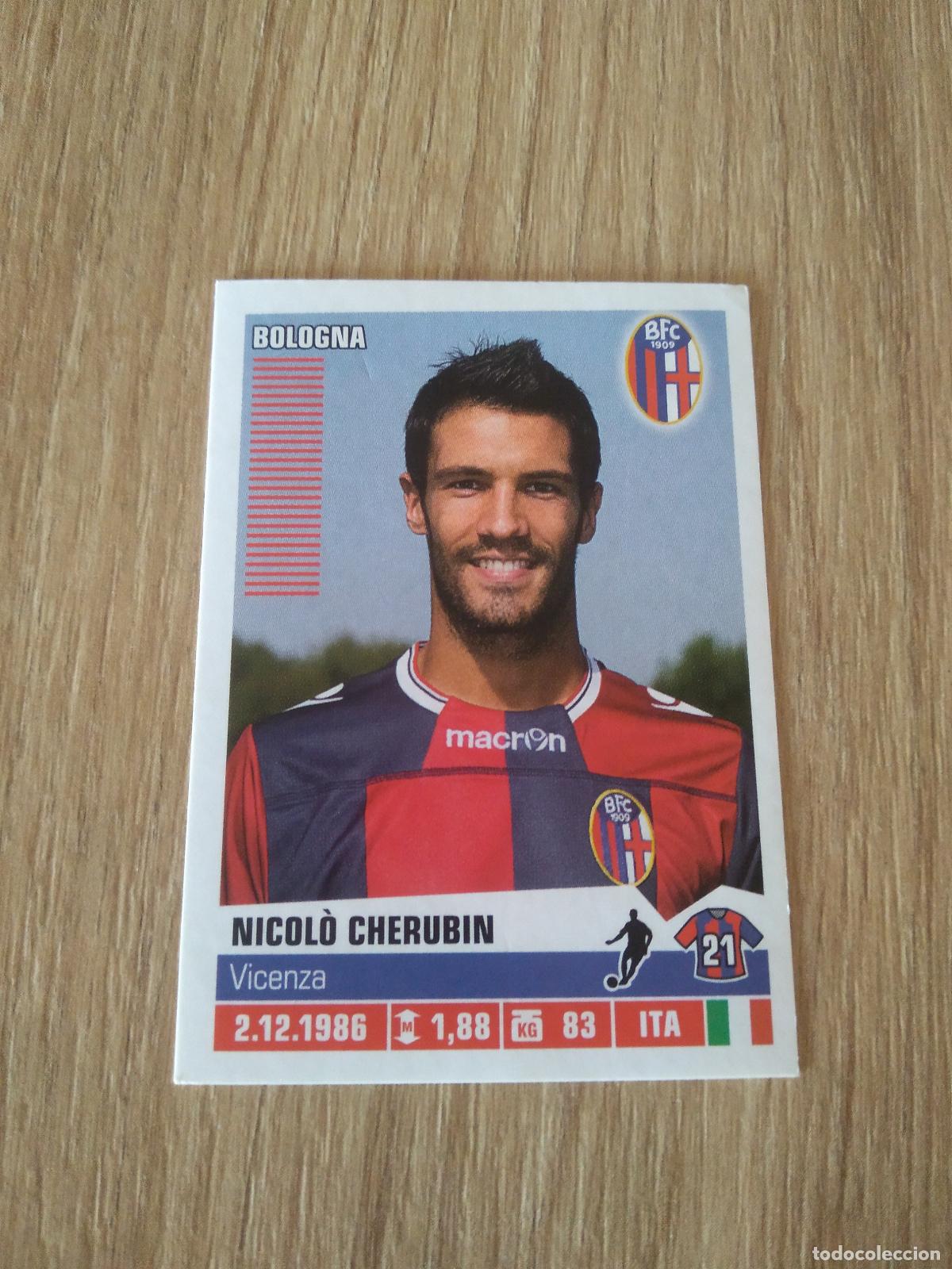 Fu&szlig;ball-Sticker: 40 NICOLO CHERUBIN BOLOGNA CROMO FUTBOL PANINI LIGA ITALIA 12-13 CALCIATORI 2012-2013