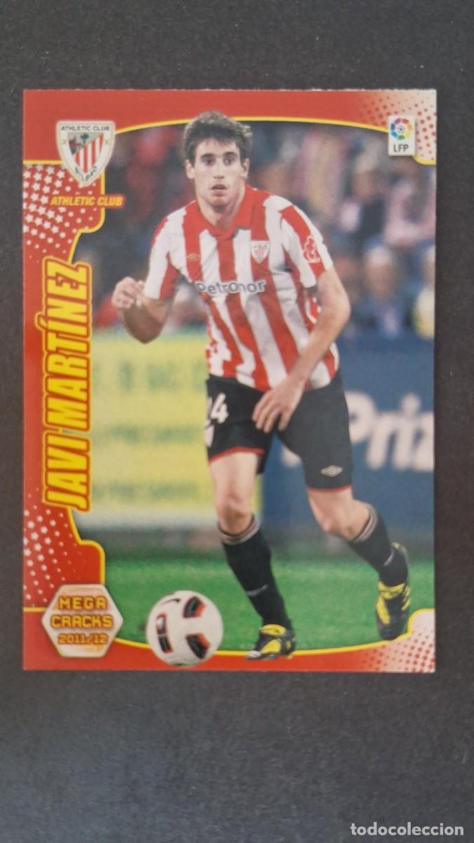 Cromos de F&uacute;tbol: L2 JAVI MARTINEZ ATHLETIC CLUB DE BILBAO 11 PANINI MEGACRACKS 2011 2012 11 12