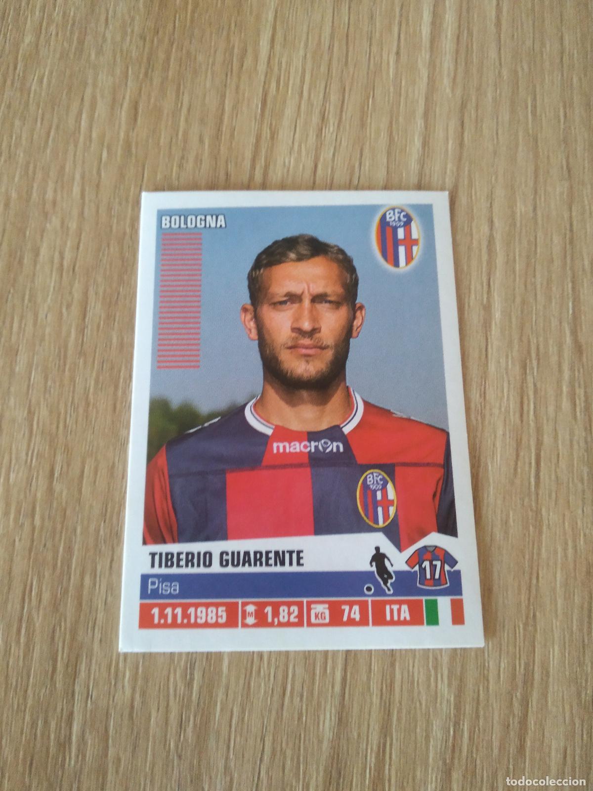 Cromos de F&uacute;tbol: 49 TIBERIO GUARENTE BOLOGNA CROMO FUTBOL PANINI LIGA ITALIA 12-13 CALCIATORI 2012-2013
