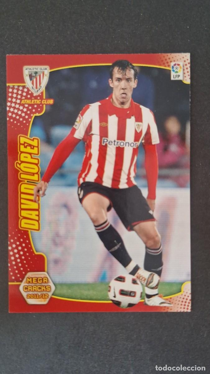 Cromos de F&uacute;tbol: L2 DAVID LOPEZ ATHLETIC CLUB DE BILBAO 14 PANINI MEGACRACKS 2011 2012 11 12