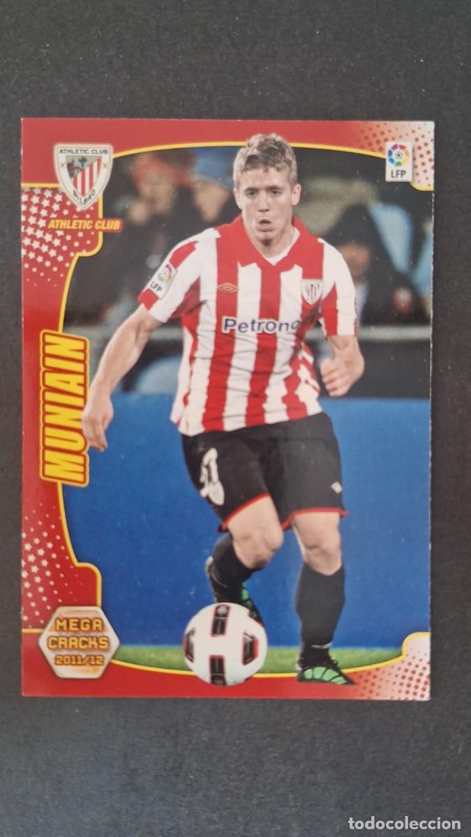 Cromos de F&uacute;tbol: L2 MUNIAIN ATHLETIC CLUB DE BILBAO 16 PANINI MEGACRACKS 2011 2012 11 12