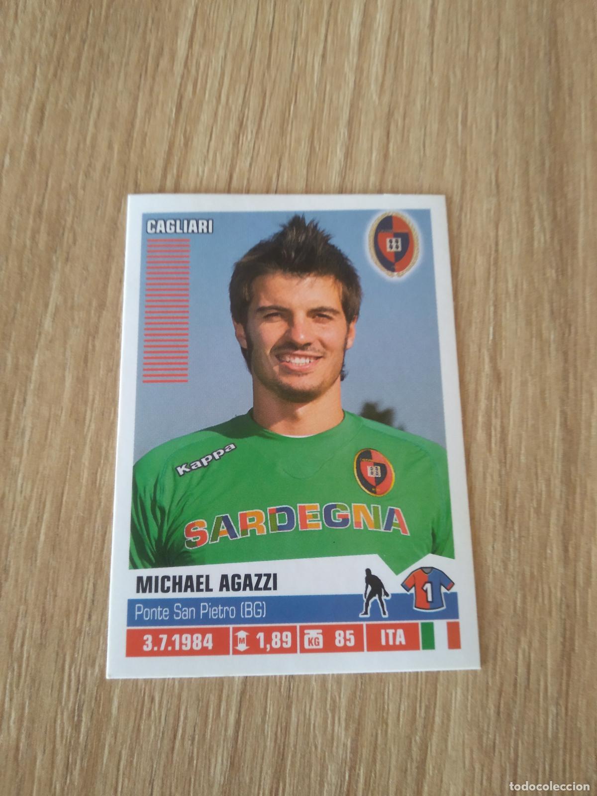 Cromos de F&uacute;tbol: 57 MICHAEL AGAZZI CAGLIARI CROMO FUTBOL PANINI LIGA ITALIA 12-13 CALCIATORI 2012-2013