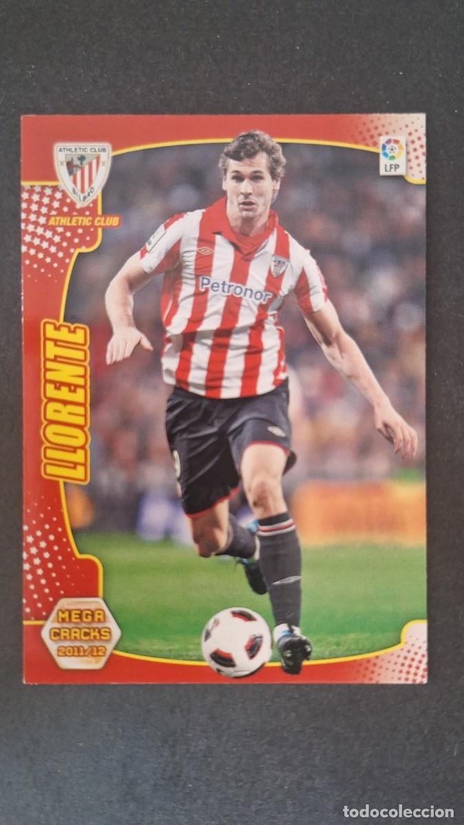 Cromos de F&uacute;tbol: L2 LLORENTE ATHLETIC CLUB DE BILBAO 18 PANINI MEGACRACKS 2011 2012 11 12