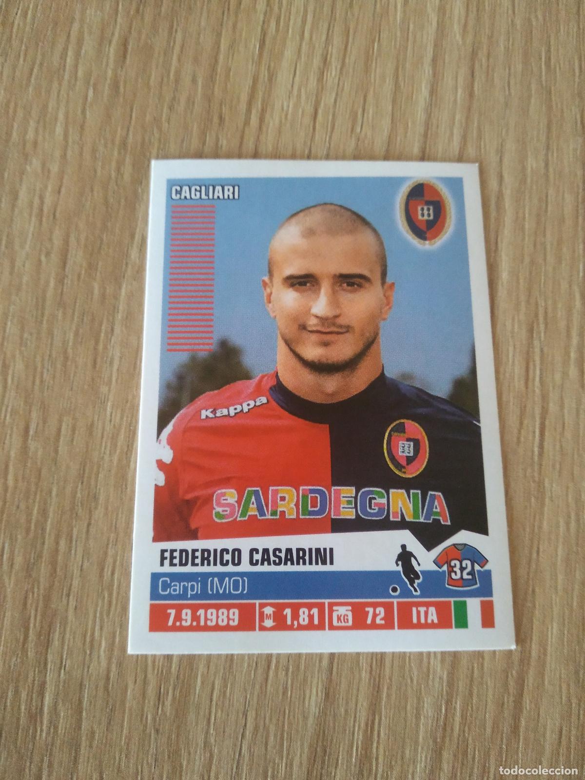 Cromos de F&uacute;tbol: 68 FEDERICO CASARINI CAGLIARI CROMO FUTBOL PANINI LIGA ITALIA 12-13 CALCIATORI 2012-2013