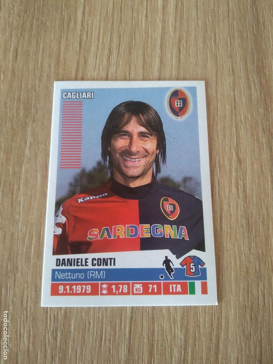 Cromos de F&uacute;tbol: 69 DANIELE CONTI CAGLIARI CROMO FUTBOL PANINI LIGA ITALIA 12-13 CALCIATORI 2012-2013