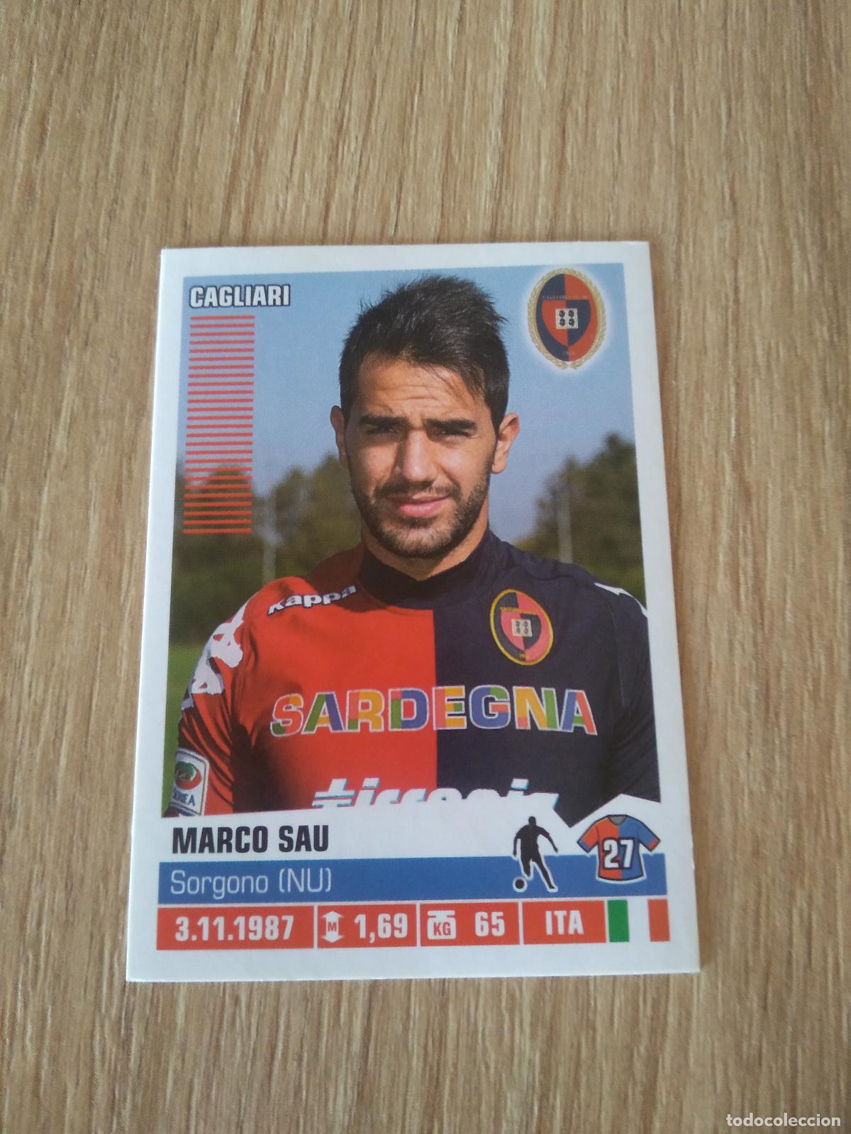Cromos de F&uacute;tbol: 77 MARCO SAU CAGLIARI CROMO FUTBOL PANINI LIGA ITALIA 12-13 CALCIATORI 2012-2013