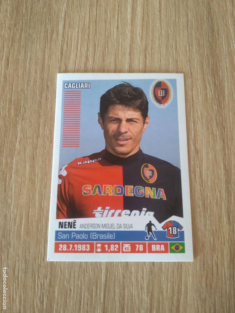 Figurine di Calcio: 78 NENE CAGLIARI CROMO FUTBOL PANINI LIGA ITALIA 12-13 CALCIATORI 2012-2013