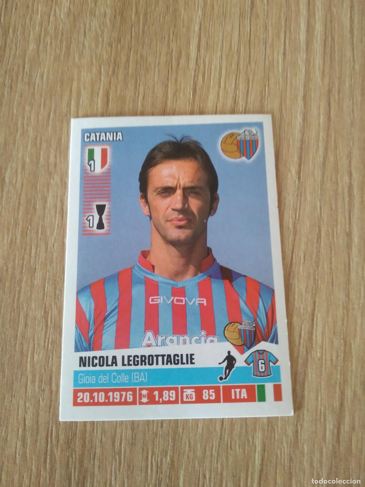 Figurine di Calcio: 83 NICOLA LEGROTTAGLIE CATANIA CROMO FUTBOL PANINI LIGA ITALIA 12-13 CALCIATORI 2012-2013