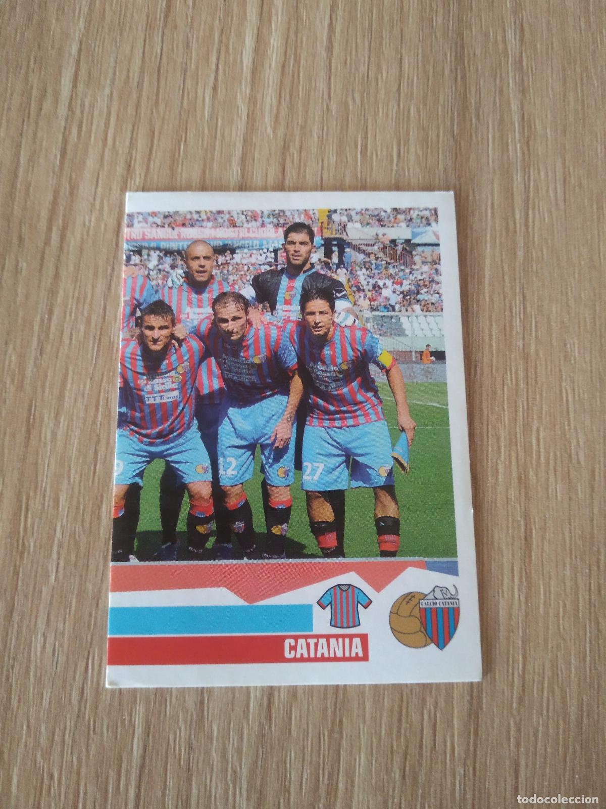 Figurine di Calcio: 86 EQUIPO PLANTILLA CATANIA CROMO FUTBOL PANINI LIGA ITALIA 12-13 CALCIATORI 2012-2013