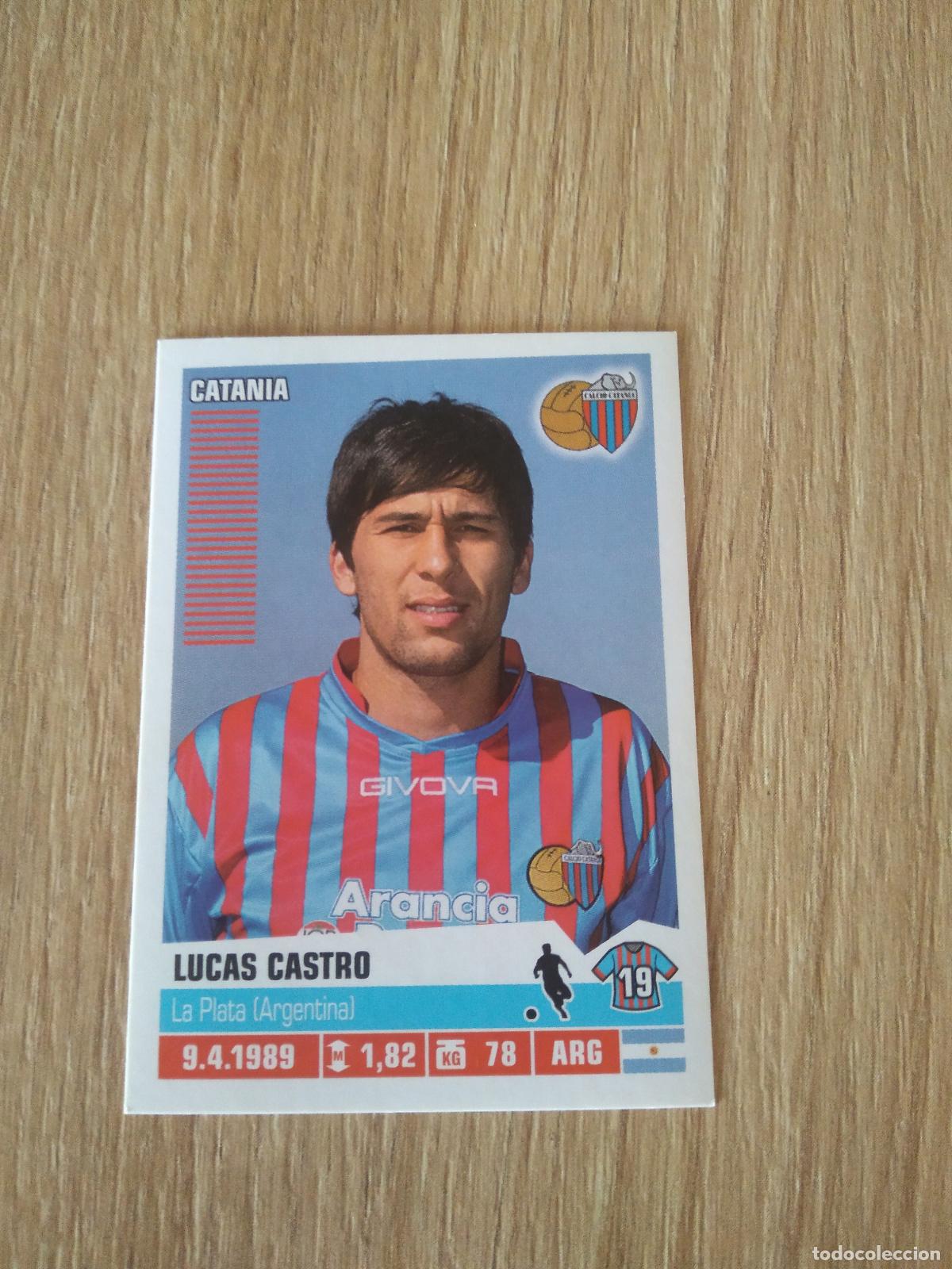 Figurine di Calcio: 99 LUCAS CASTRO CATANIA CROMO FUTBOL PANINI LIGA ITALIA 12-13 CALCIATORI 2012-2013