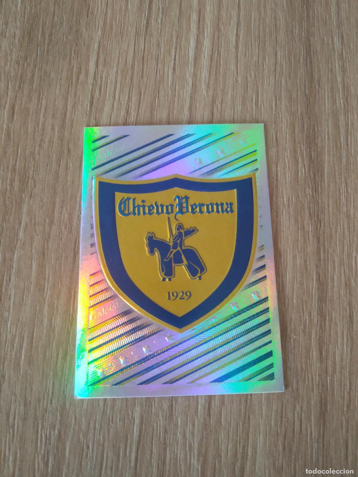 Figurine di Calcio: 104 ESCUDO CHIEVOVERONA CROMO FUTBOL PANINI LIGA ITALIA 12-13 CALCIATORI 2012-2013
