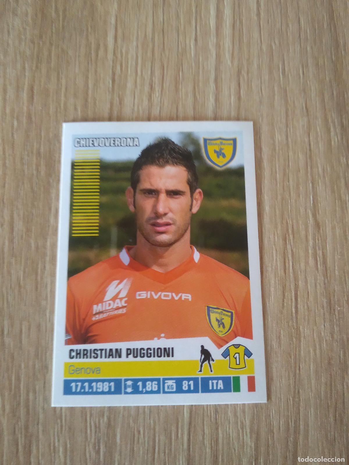 Figurine di Calcio: 106 CHRISTIAN PUGGIONI CHIEVOVERONA CROMO FUTBOL PANINI LIGA ITALIA 12-13 CALCIATORI 2012-2013