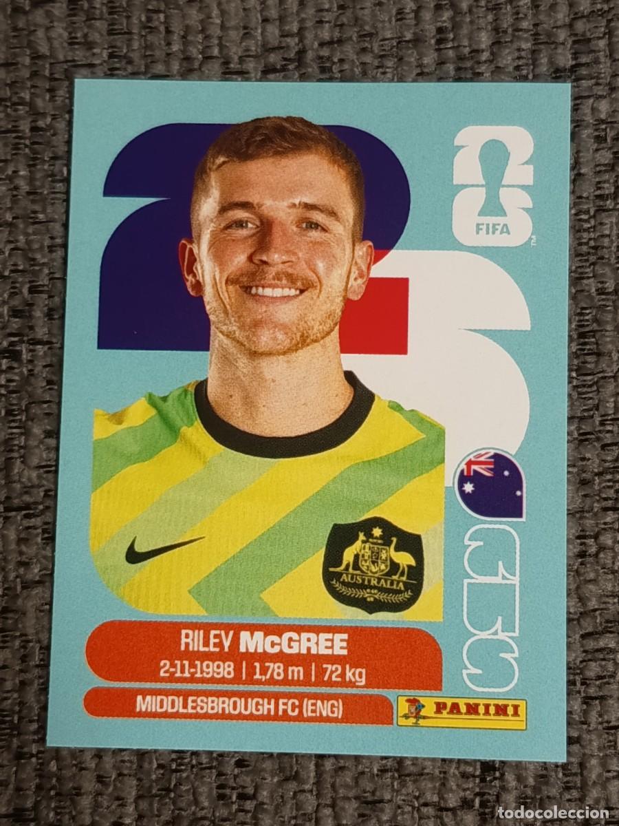 Cartes &agrave; collectionner de Football: McGREE AUS 12 STICKER MUNDIAL 2026 PANINI FIFA WORLD CUP NUEVO