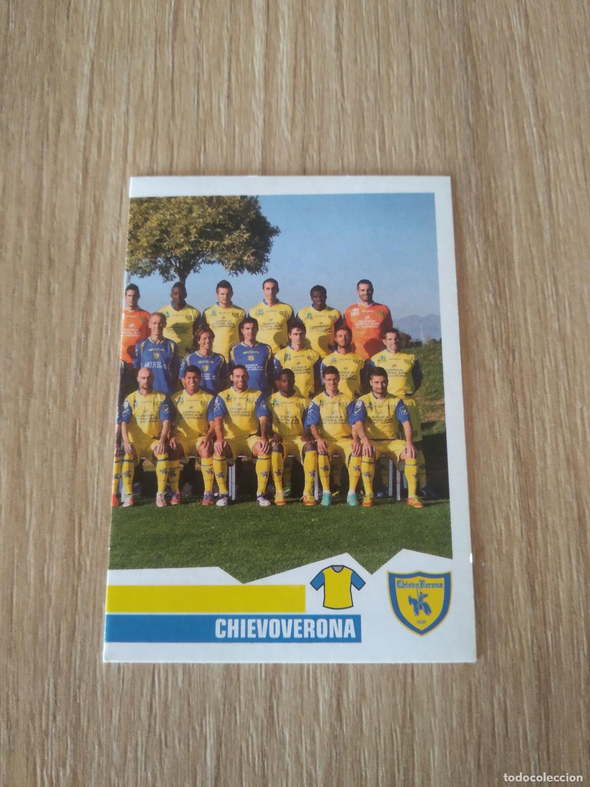 Cromos de F&uacute;tbol: 110 EQUIPO PLANTILLA CHIEVOVERONA CROMO FUTBOL PANINI LIGA ITALIA 12-13 CALCIATORI 2012-2013