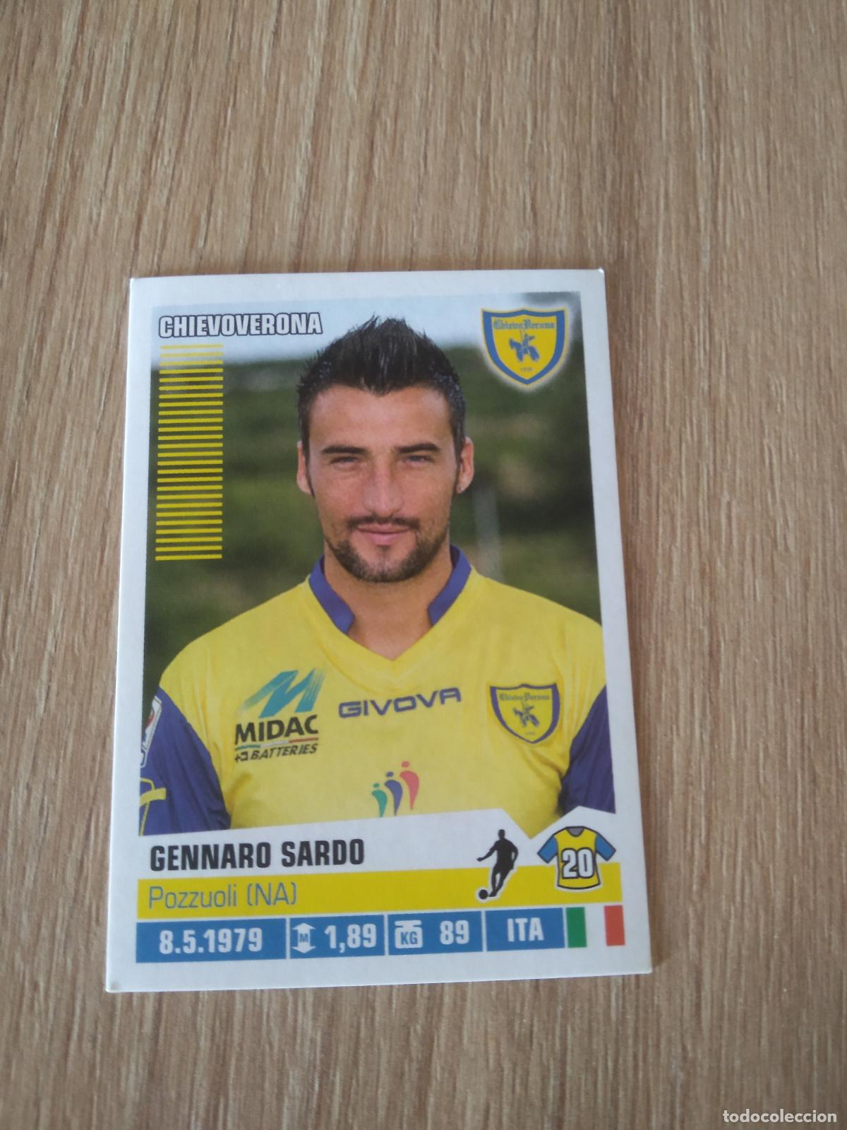 Cromos de F&uacute;tbol: 113 GENNARO SARDO CHIEVOVERONA CROMO FUTBOL PANINI LIGA ITALIA 12-13 CALCIATORI 2012-2013